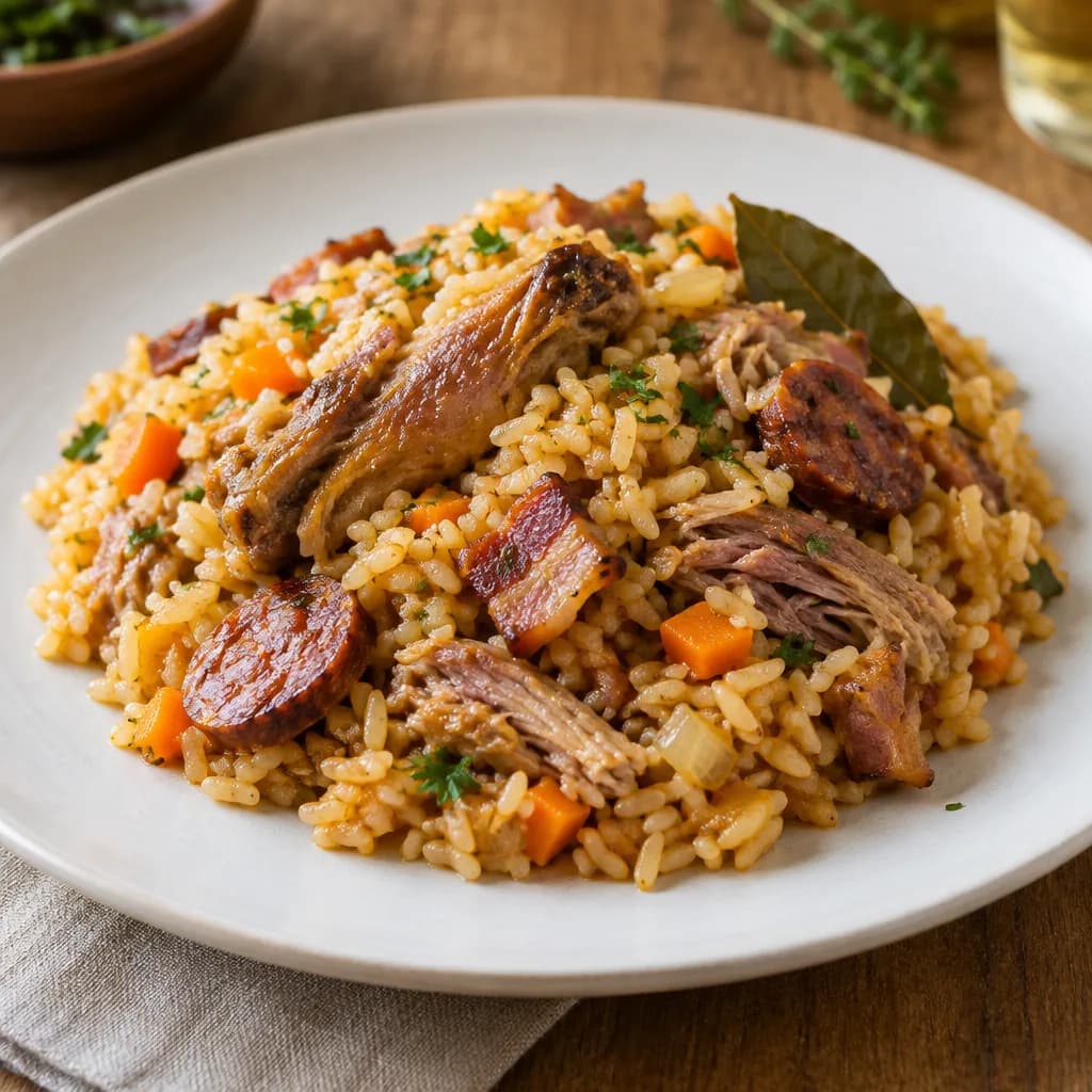 Arroz de pato