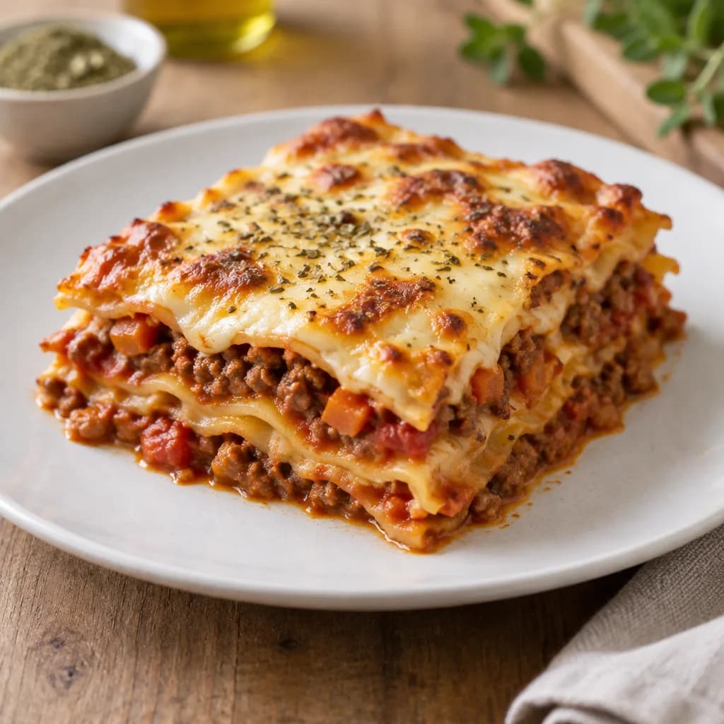 Lasagnes à la bolognaise