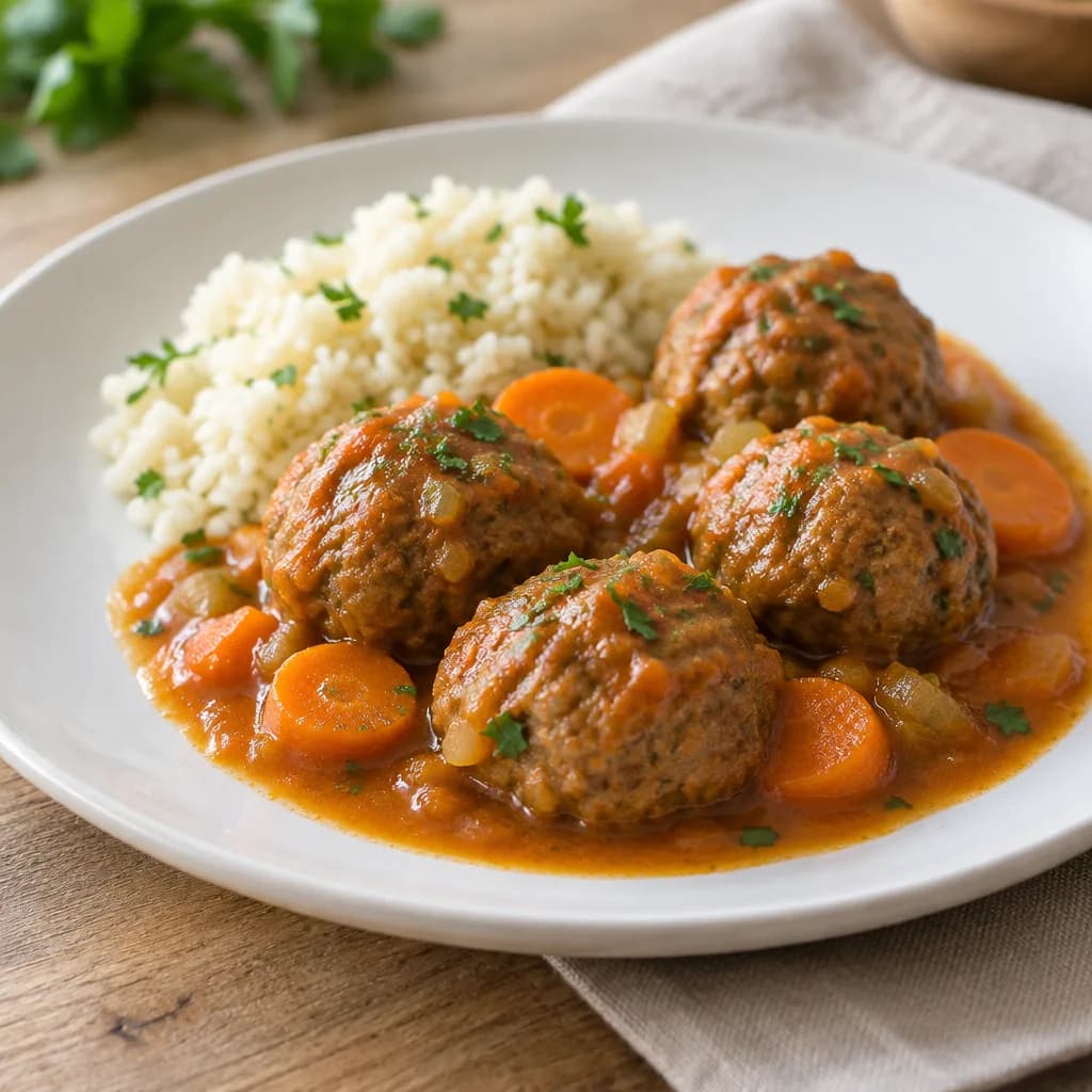 Albóndigas en salsa