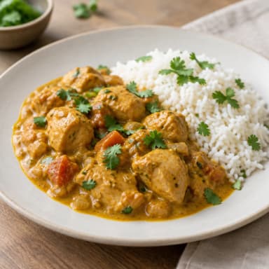Pollo al curry