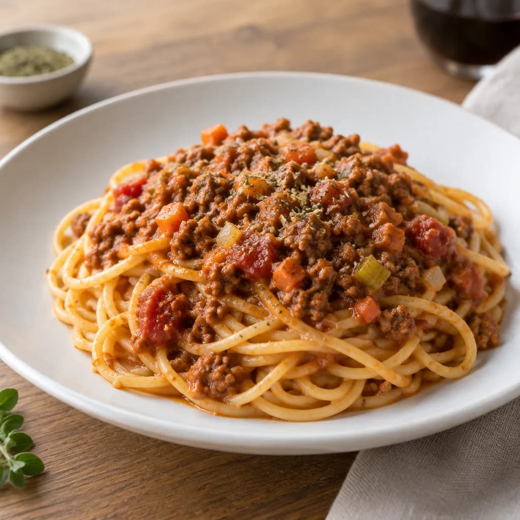 Spaghetti bolognese
