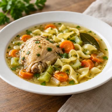 Chicken noodle soup